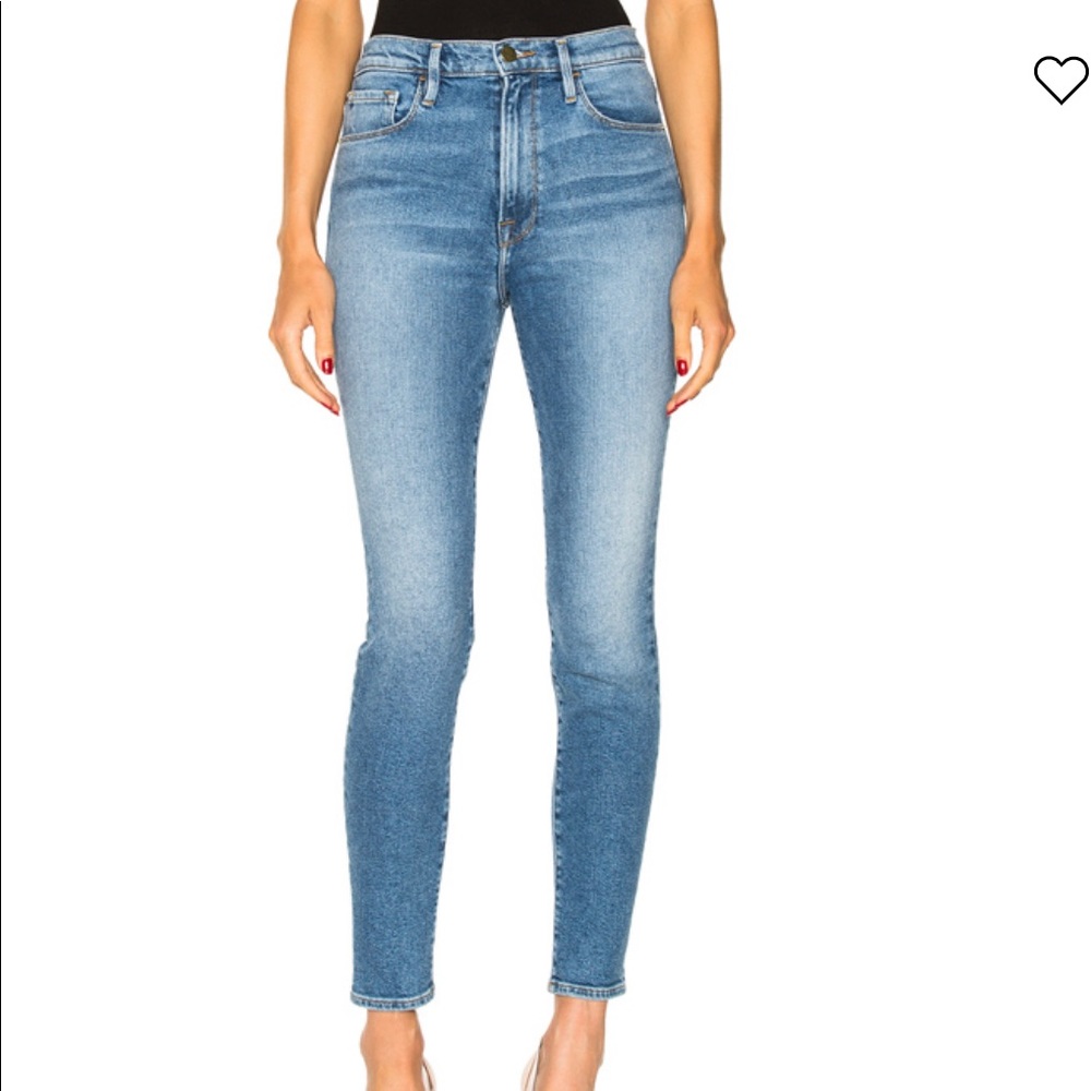 FRAME Ali High Rise Skinny sz 24 Josie